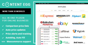 Content Egg - all in one tool for Affiliate, Comparison and review Websites Thumbnail