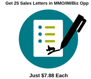 Top Copywriter Offers 25 New Sales Letters for Your Funnel. MMO/Biz Opp/IM Niches. Just $3.88 Each Thumbnail