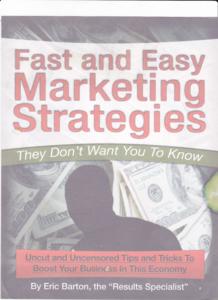 "Fast and Easy Marketing Strategies They Don't Want You To Know" Thumbnail