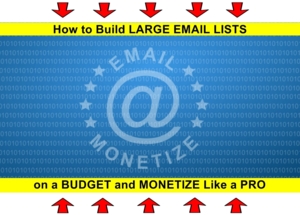 Affiliate / CPA Marketers --------> Build LARGE EMAIL LISTS on a BUDGET & MONETIZE Like a PRO (FREE) Thumbnail
