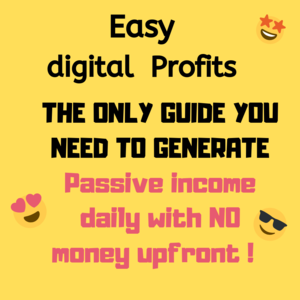 Easy Digital profits - Earn money with NO money starting TODAY! Thumbnail