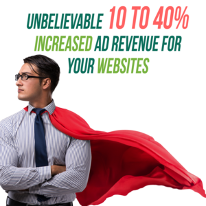 Unbelievable 10 to 40% Increased Ad Revenue for your Websites - Anti-adblock Ads & More Thumbnail