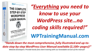The Complete Step-By-Step WordPress User Manual with Rebrandable Version - 2,100+ Pages! Thumbnail