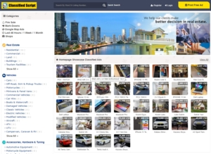 Thumbnail of Php Classified Ads Script.