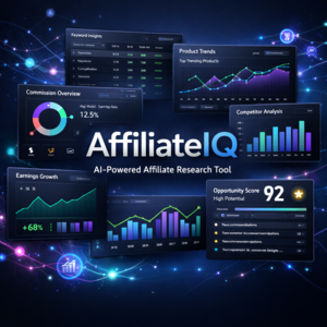 Thumbnail of AffiliateIQ - Complete Business Blueprint for AI Affiliate Research Tool (Validated $12B Market).