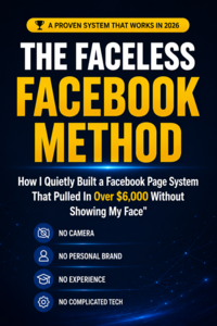 How I Quietly Built a Facebook Page System That Pulled In Over $6,000 Without Showing My Face Thumbnail